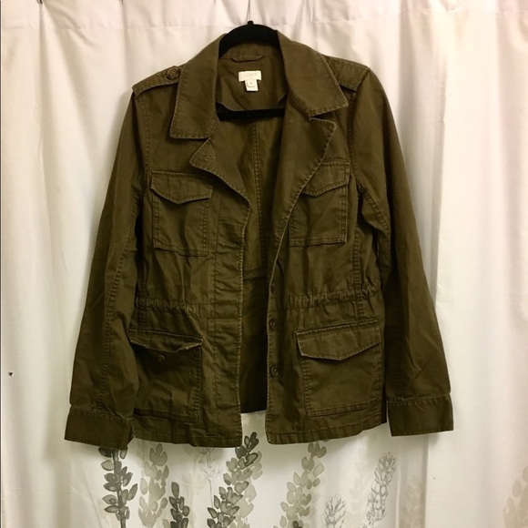 J. Crew Jackets & Blazers - J. Crew Utility / Military Jacket